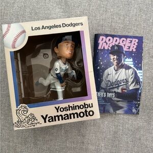 Los Angeles DODGERS Yamamoto Bobblehead